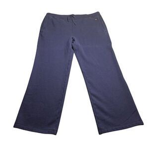 Vintage Polo Ralph Lauren Navy Blue Joggers Womens XL 42x29 Straight Leg Casual